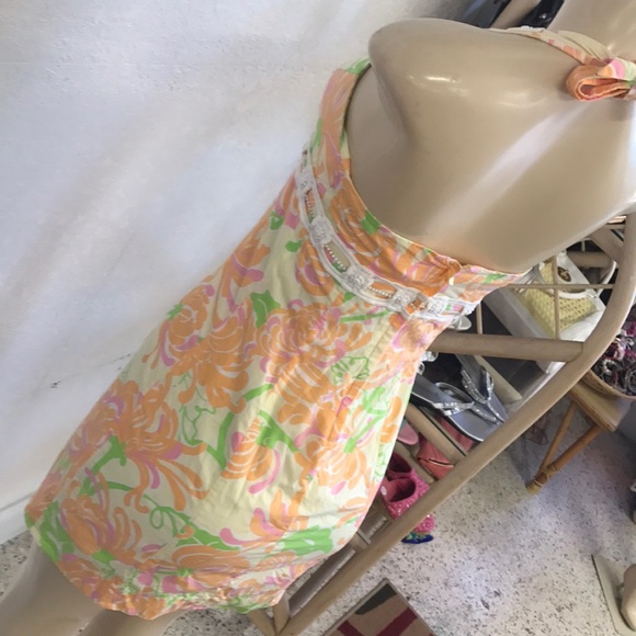 Lilly Pulitzer halter dress - Picture 6 of 8